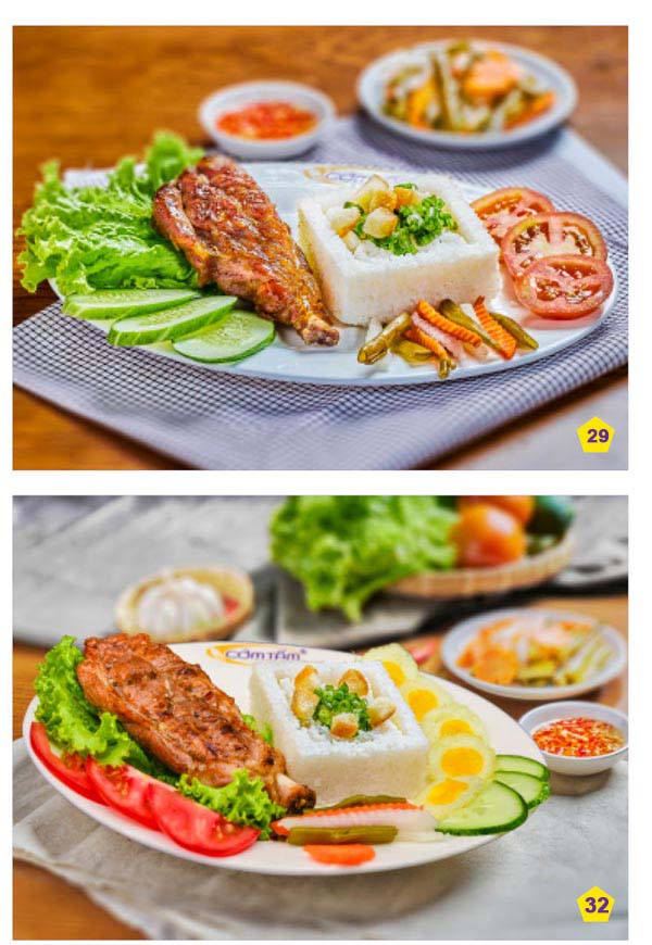 CƠM TẤM SƯỜN GIÒ CALI